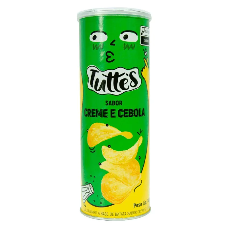 Batata Tubo Tutte's Cebola 140g