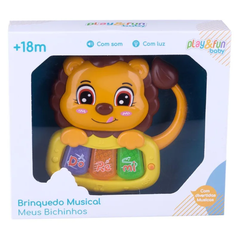 Brinquedo Musical Meu Bichinho Play&Fun