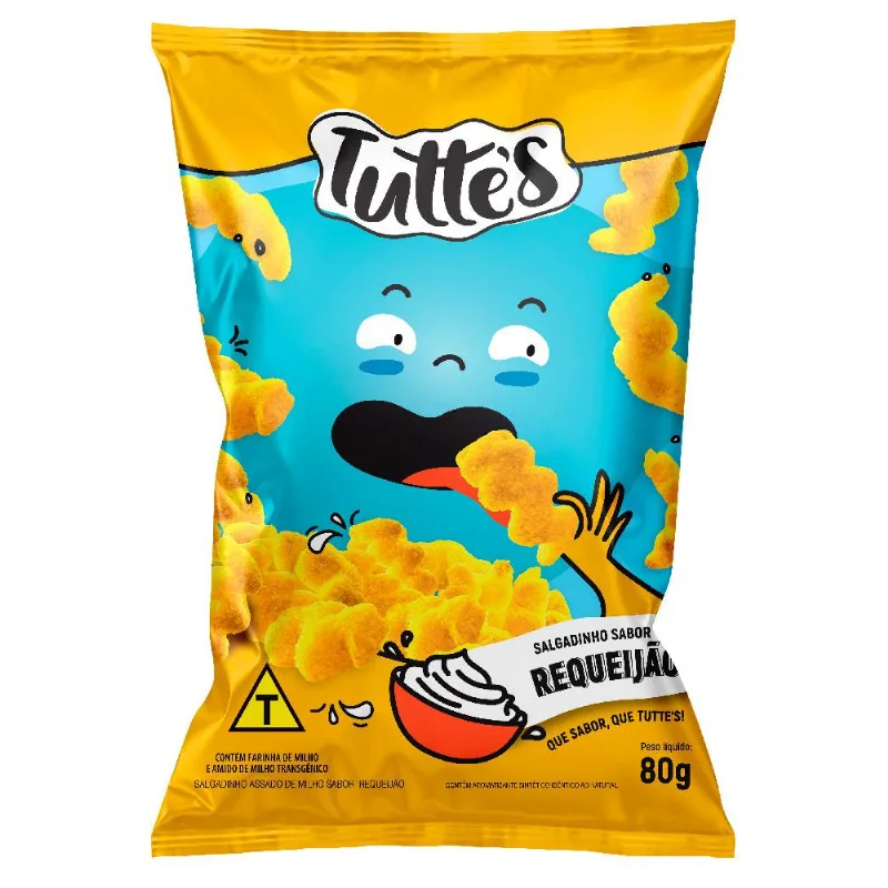 Salgadinho Tutte's Requeijão 80g