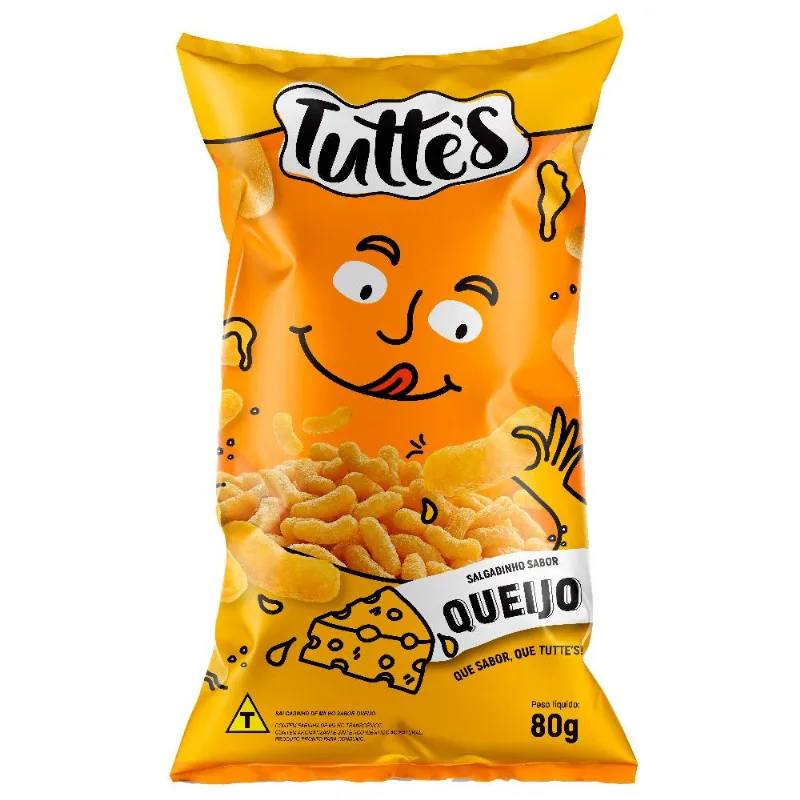 Salgadinho Tutte's 80g Queijo