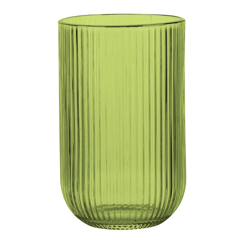 Copo Cazza Celebre em Vidro Verde 465ml