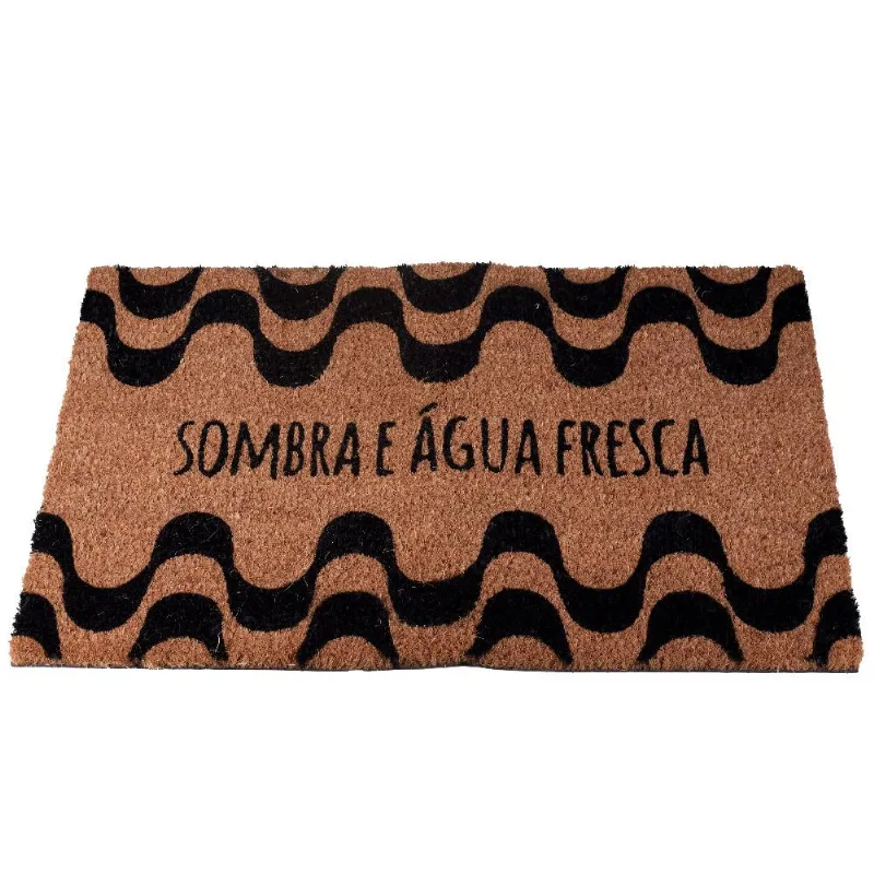 Capacho Fibra de Coco 40x60cm Fun Cazza