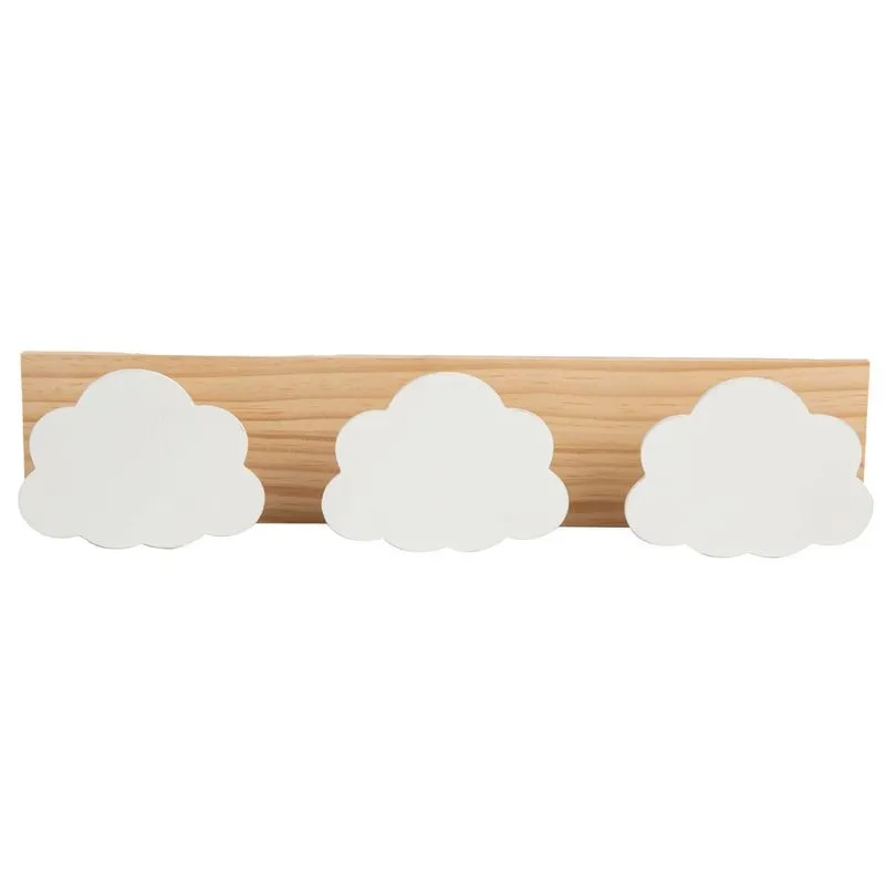 Cabide de Parede Cazza Sweet Dream com 3 Ganchos MDF