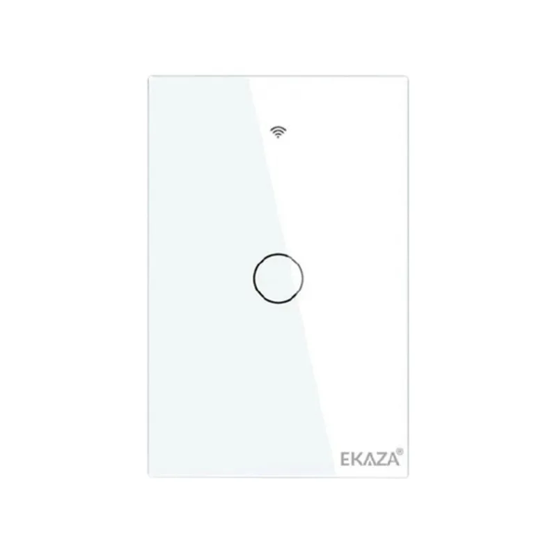 Ekaza Interruptor Inteligente Wi-fi Painel De Toque 1 Botões