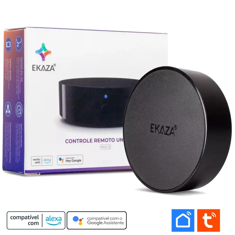 Controle Remoto Universal Inteligente Wi-Fi Ekaza Tuya