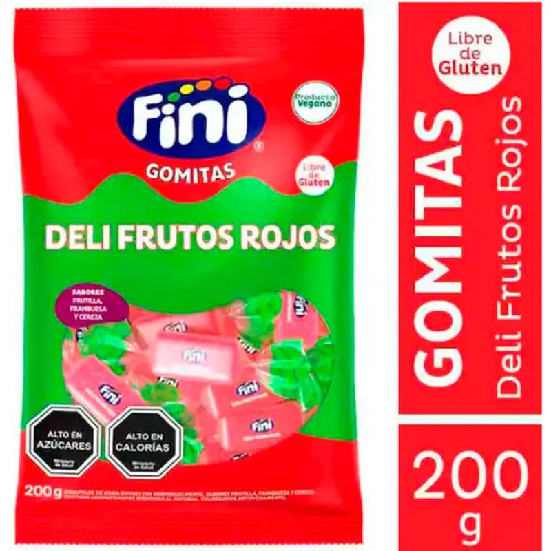 Gomitas Fini Deli Frutos Rojos 200 g