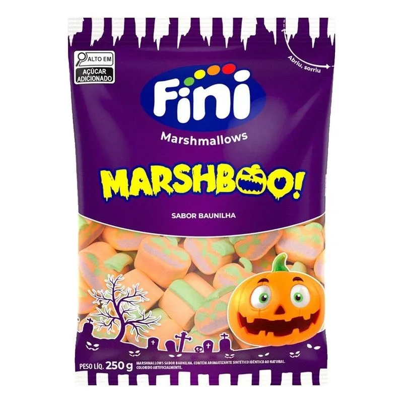Marshmallow Fini Marshboo Baunilha 250g