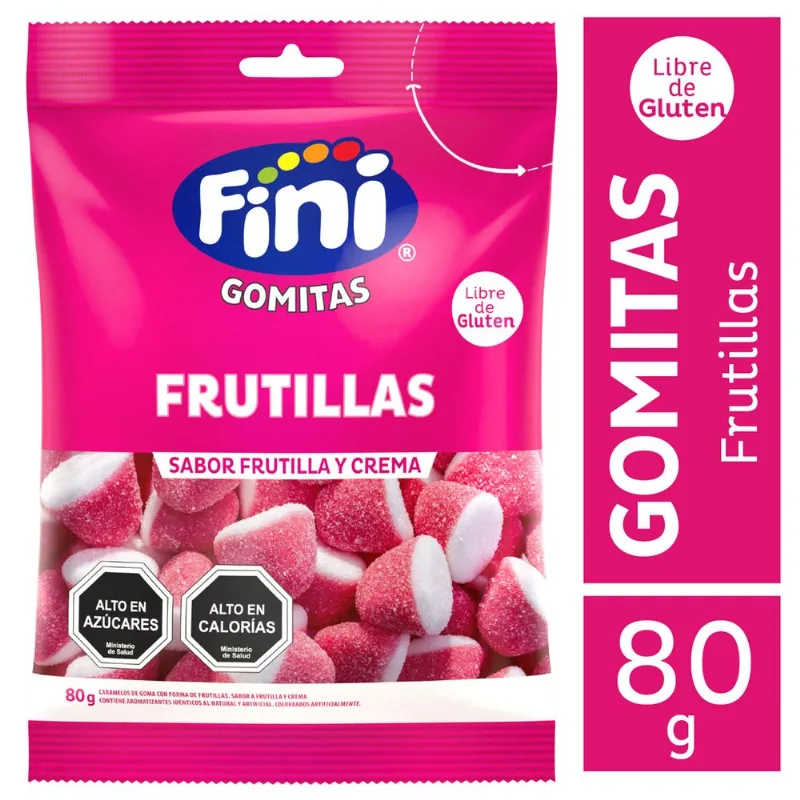 Gomitas Fini Frutillas 80 g