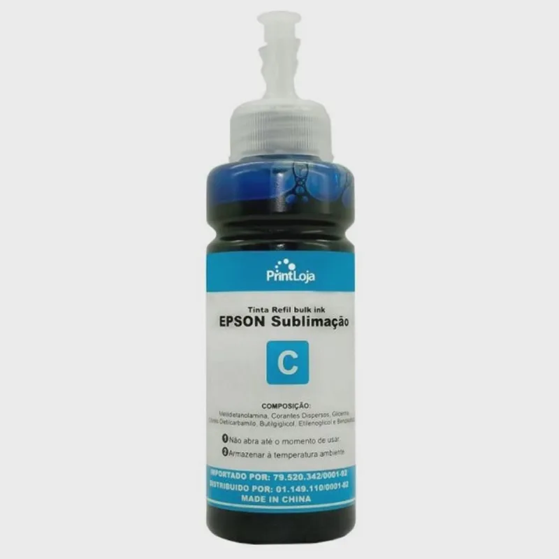 Tinta Compatível com Epson de Sublimação Masterprint (cyano) 100ml