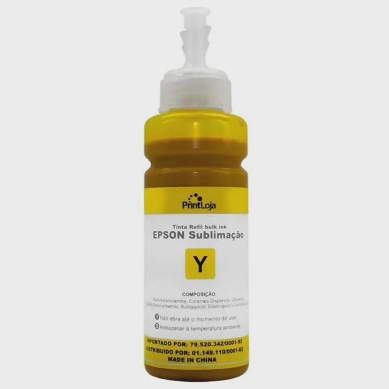 Tinta Compatível com Epson de Sublimação Masterprint (Yellow) 100ml