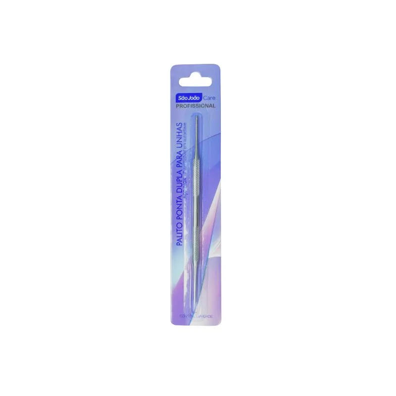 Palito Longo Ponta Dupla Aço Inox 14cm São João Care PALITO LONGO PONTA DUPLA ACO INOX 14CM S