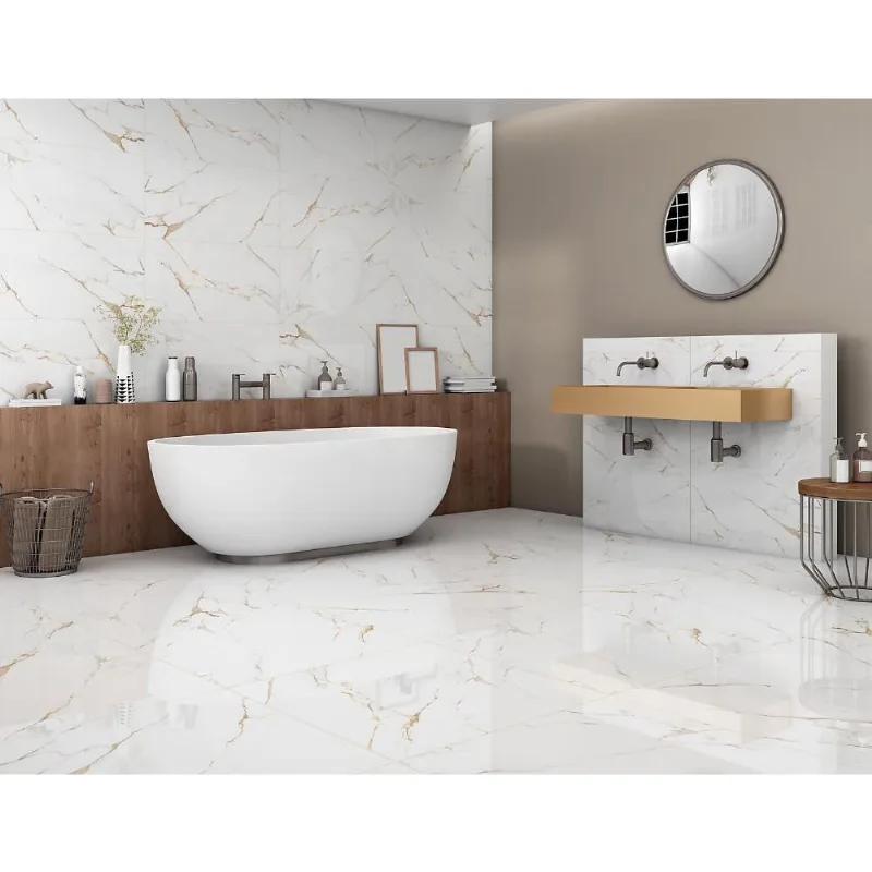 Piso PR70291 Rt Pol 70x70cm Caixa 3,43m² Branco Cerâmica São José