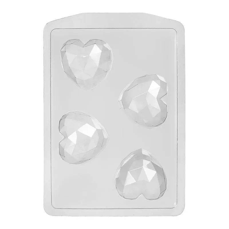 Forma PVC Coração Lapidado P FP231 CRYSTAL FORMING