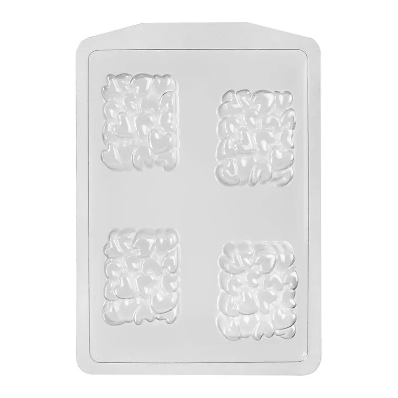 Forma PVC Tablete Coração P FP236 CRYSTAL FORMING