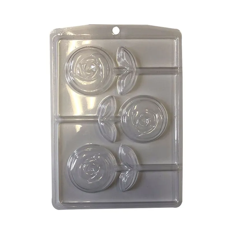 Forma PVC Rosa Com Folha 3521 CRYSTAL FORMING