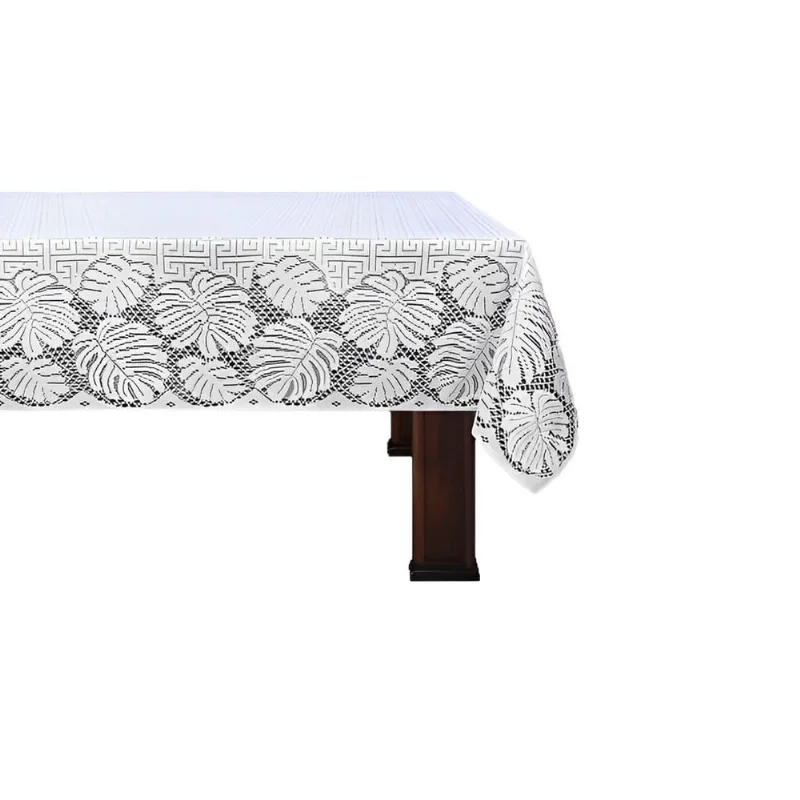 Toalha de Mesa Renda Quadrada 1,60m 4 lugares Beija Flor