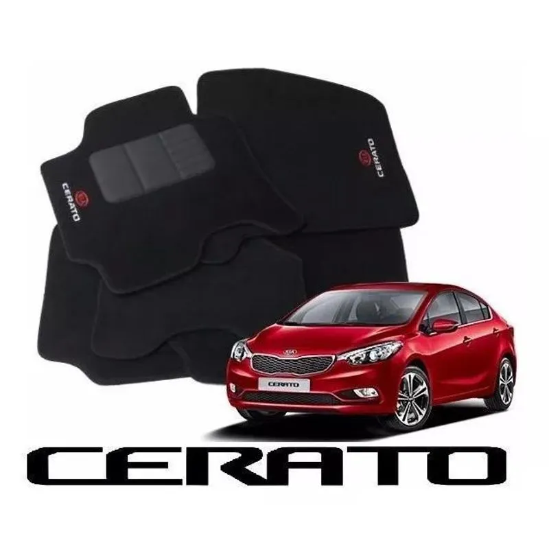 Tapetes Cerato 2014 15 16 17 18 19 20 Carpete Bordado Logos