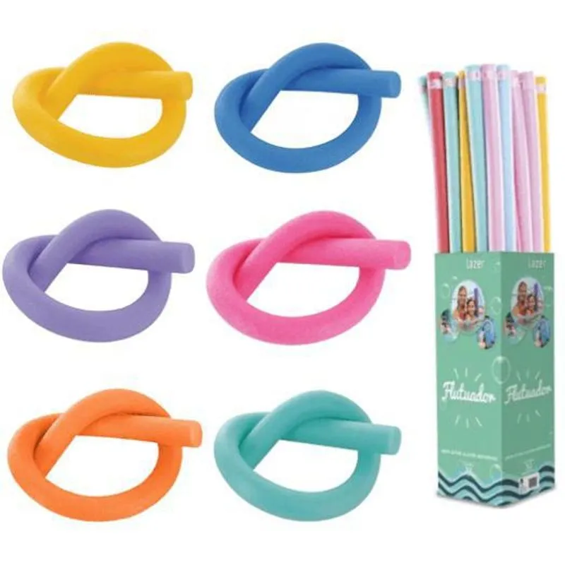Kit 6 Boias Espaguete Macarrão Flutuador Aquático
