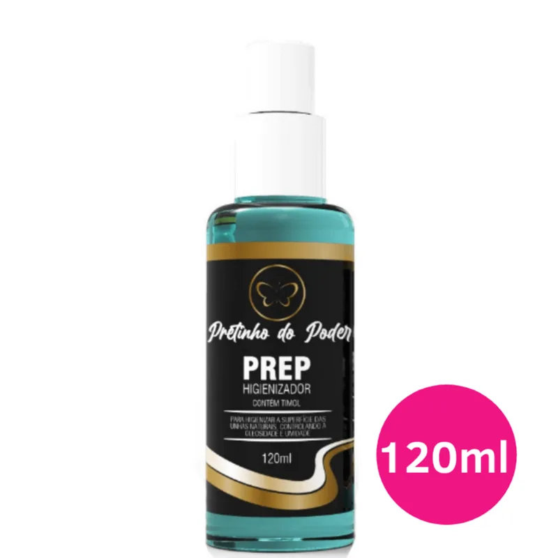 Prep Higienizador (pretinho Do Poder) Higiene Preparador Spray 120ml