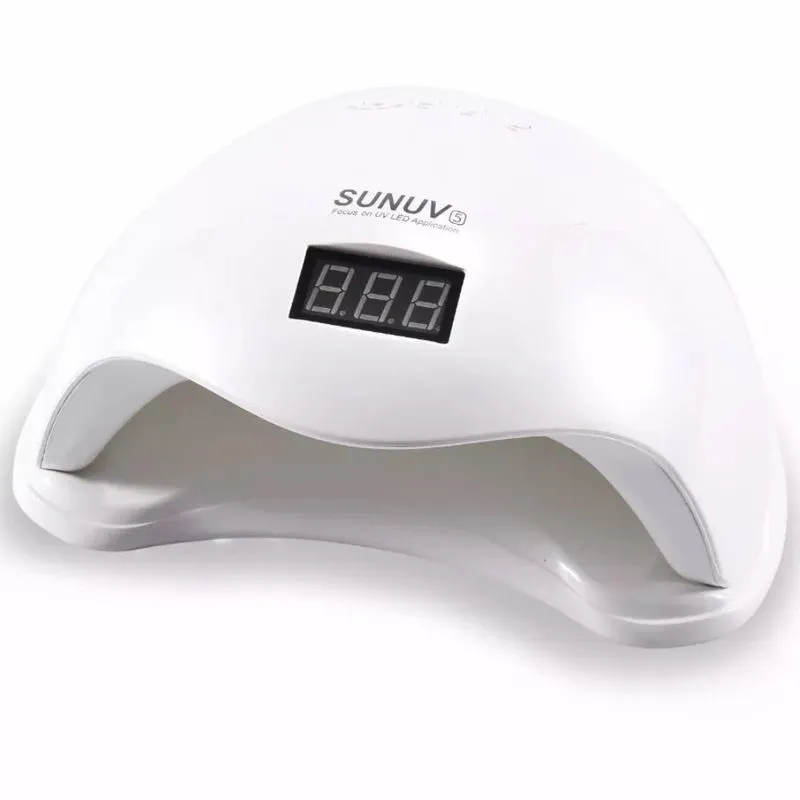 Cabine Sun 5 Led E Uv 48w Digital Bivolt Unha Gel