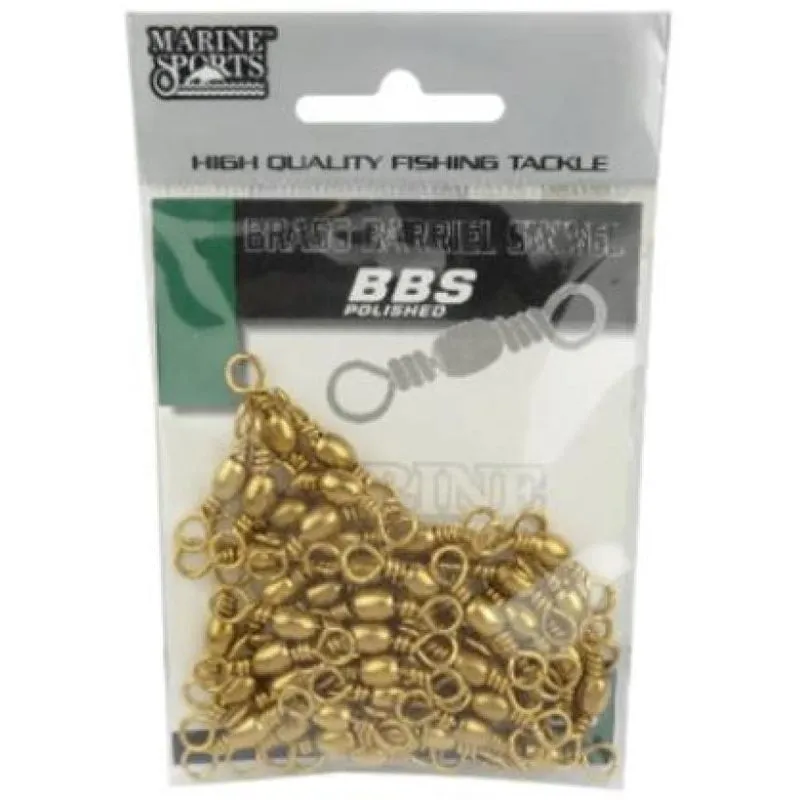Kit 50 Girador Distorcedor Pesca Bbs Marine Sports Gold N 7