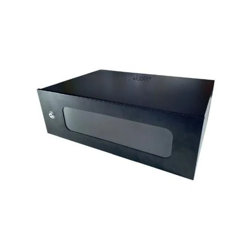 Mini Rack 3u Com Visor Acrílico - 350mm X 500mm
