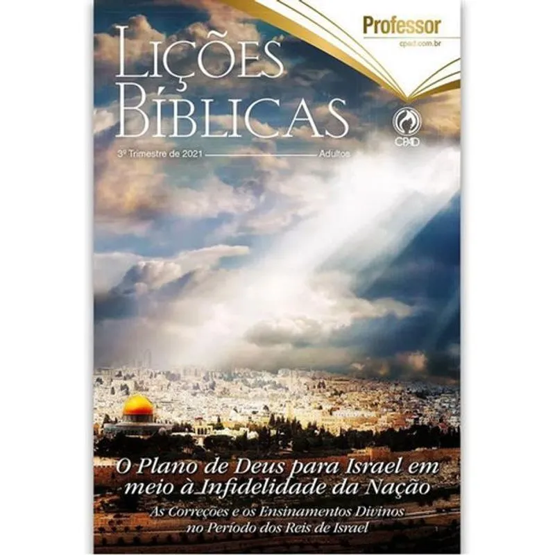 Revista Lições Bíblicas Adulto 3º Trimestre - Professor
