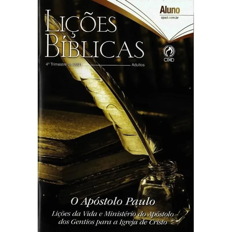 Kit Lições Bíblicas 20 Revista Aluno 3 Professor 4ºtrimestre