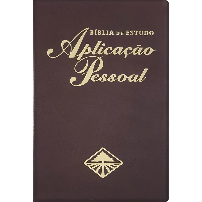 Bíblia de Estudo Aplicação Pessoal Média | Letra Normal ARC | Marrom