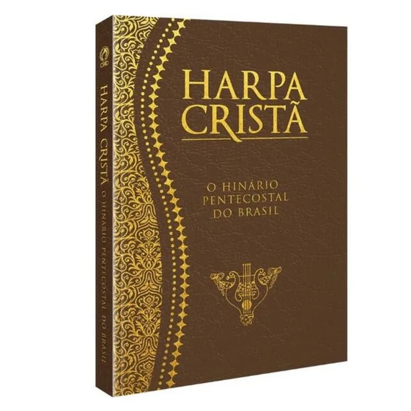 HARPA CRISTÃ MÉDIA POPULAR MARROM
