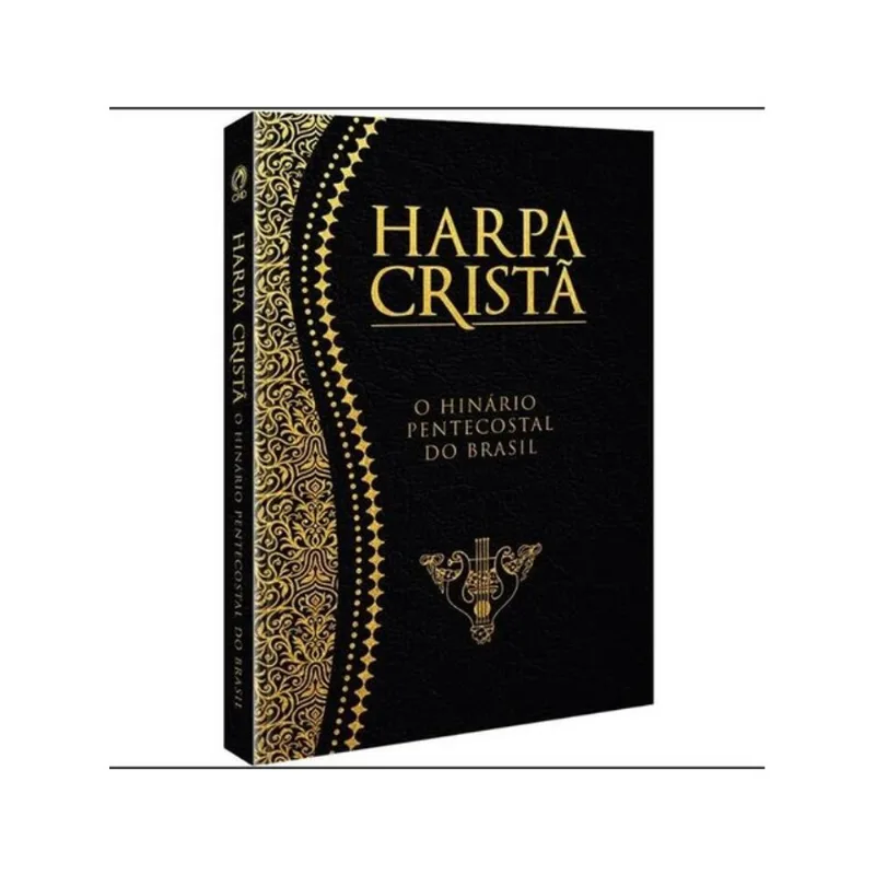 HARPA CRISTÃ POPULAR GRANDE PRETA