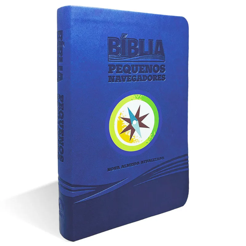 Bíblia Pequenos Navegadores Luxo Azul