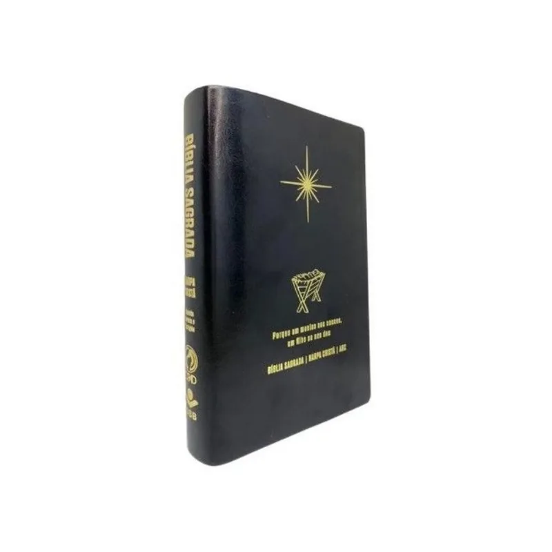 BÍBLIA GRANDE HARPA CRISTÃ ECONÔMICA - LETRA GRANDE - PRETA (NATAL)