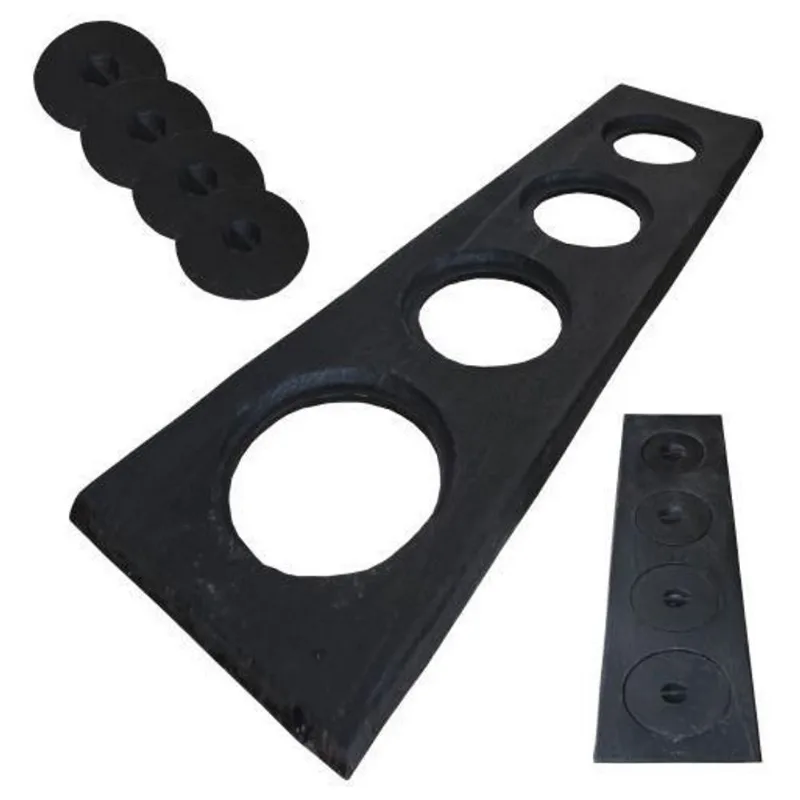 Chapa Para Fogao A Lenha 4 Bocas Ferro Fundido 78Cm X 25Cm