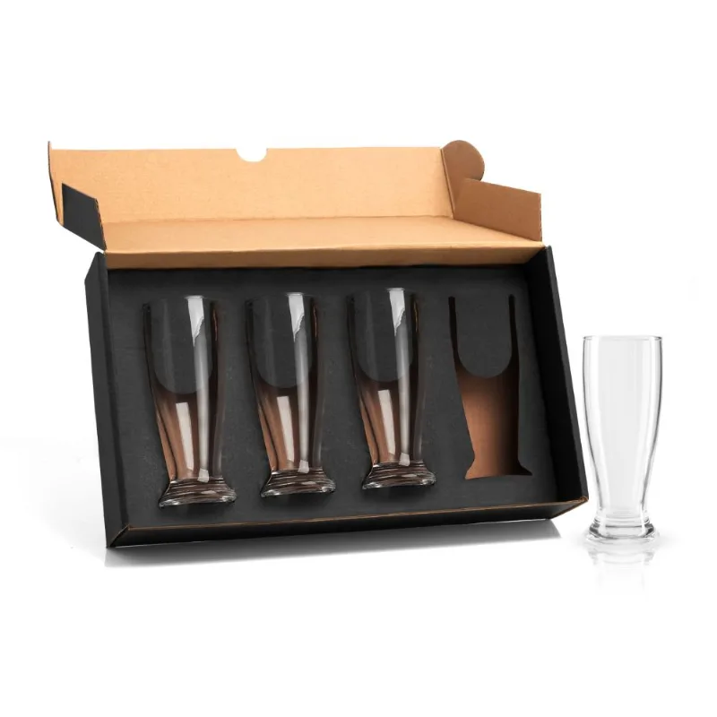 Jogo de Copos Vidro Cerveja / Drink 200 ml - 4 Peças Welf - Welf