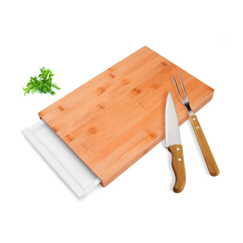 Conjunto P / Cozinha Em Bambu/Inox /Polipropileno - 4 Pçs Welf - Welf