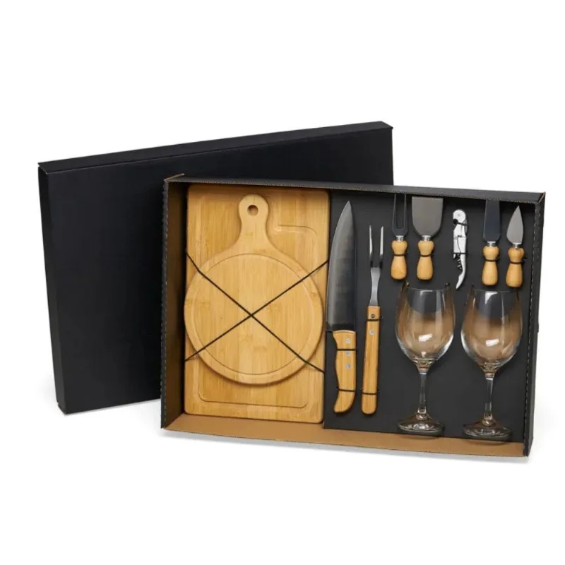 Kit Queijo Churrasco e Vinho - 11 Peças - Welf