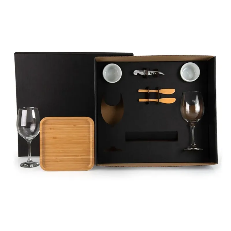 Kit Para Petisco - Vinho - 8 Peças - Welf