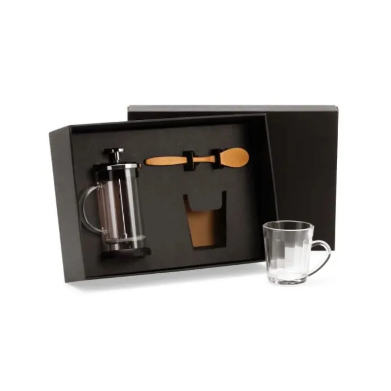 Kit Para Café Com Prensa Francesa - 3 Peças - Welf