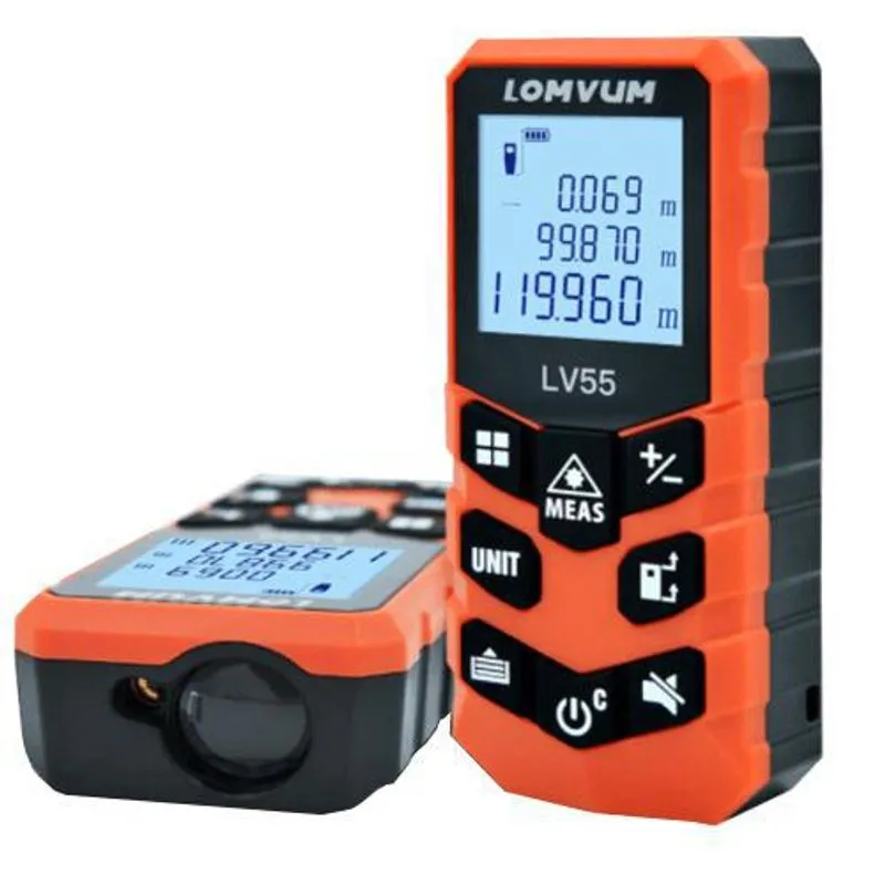 Trena Digital A Laser Com Medidor Distancia Até 40 Metros