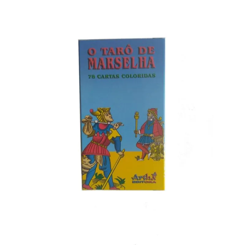 Tarô De Marselha Com 78 Cartas Coloridas Manual Explicativo