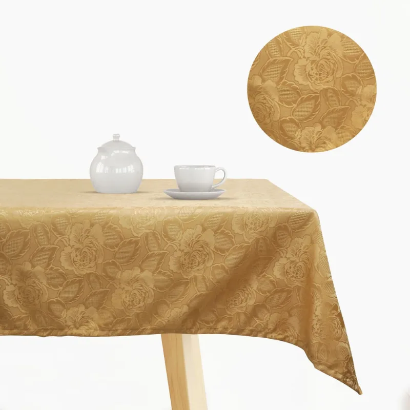 Toalha De Mesa 8 Lugares Jacquard 270x160cm Admirare
