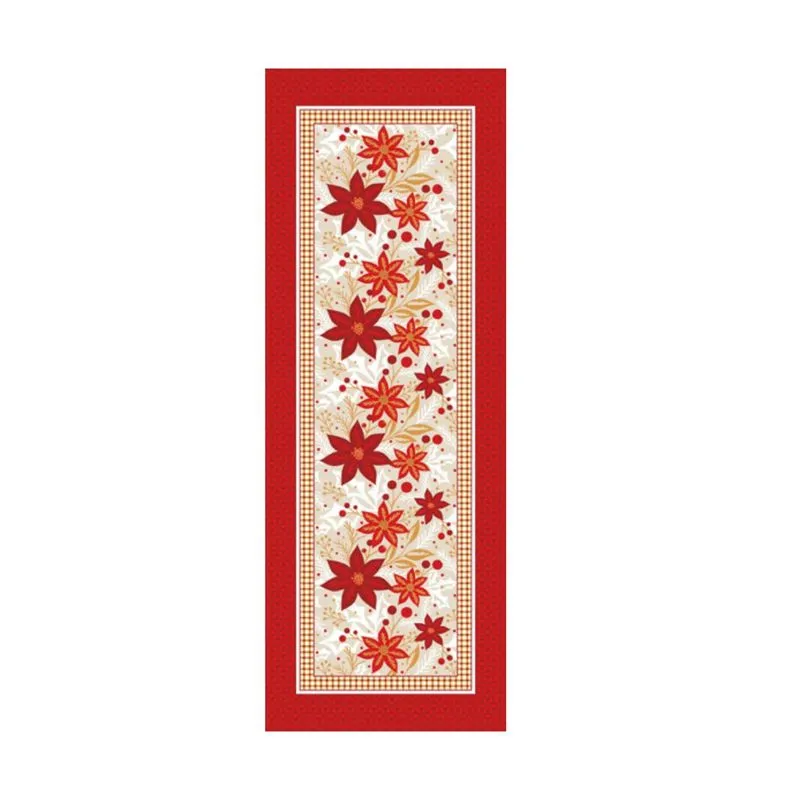 Trilho Caminho De Mesa Natalino Estampado Natal 35x100 Admirare