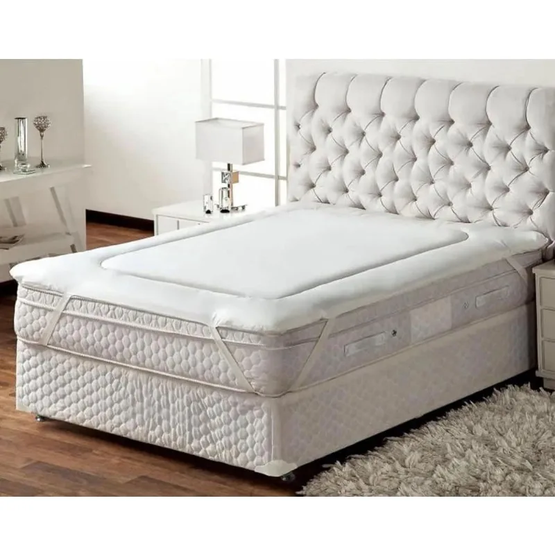 Protetor Colchão Solteiro Pillow Top Toque Aveludado 90X140C