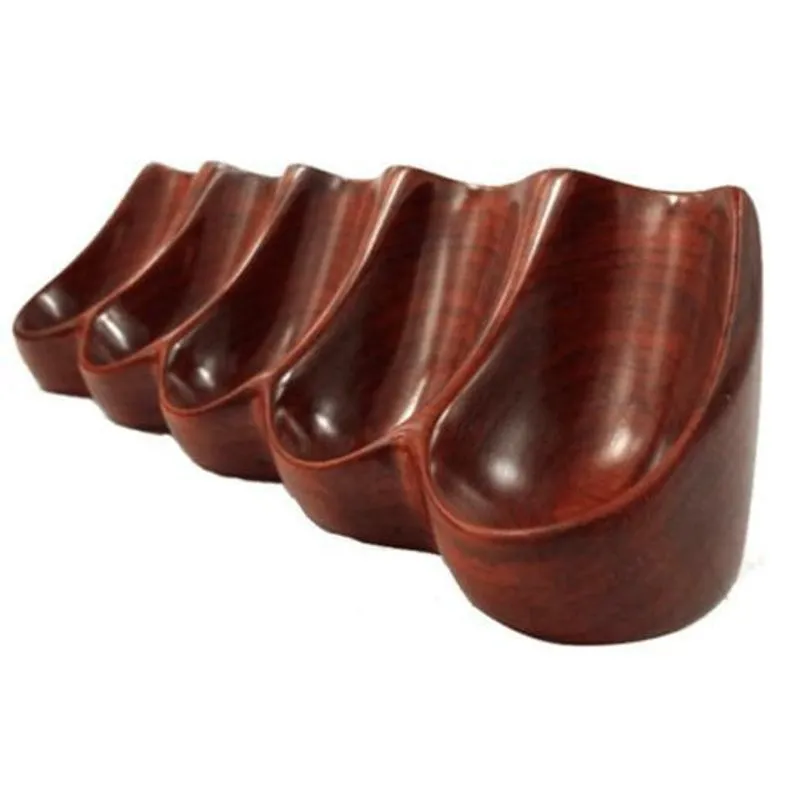 Suporte Para 5 Cachimbos Porta Descanso Elegante Madeira
