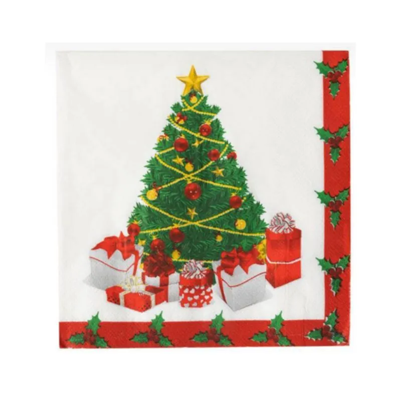 Guardanapo de Papel 20 Folhas 33cm - Arvore de Natal Guardanapo de Papel 20 Folhas 33cm Arvore de Natal