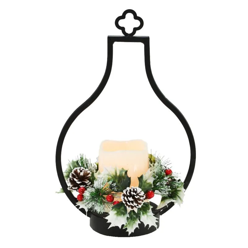 LANTERNA DECORATIVA LUZ NATAL