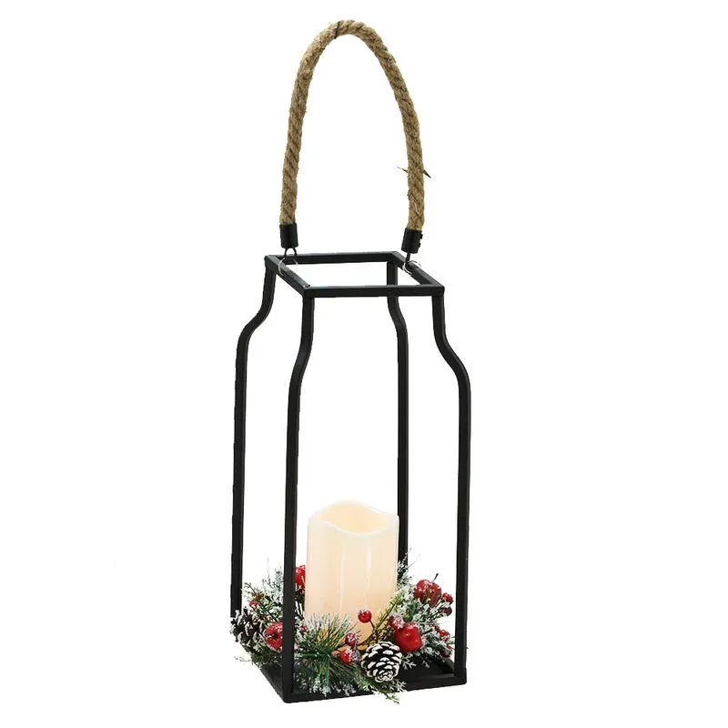 LANTERNA DECORATIVA LUZ NATAL