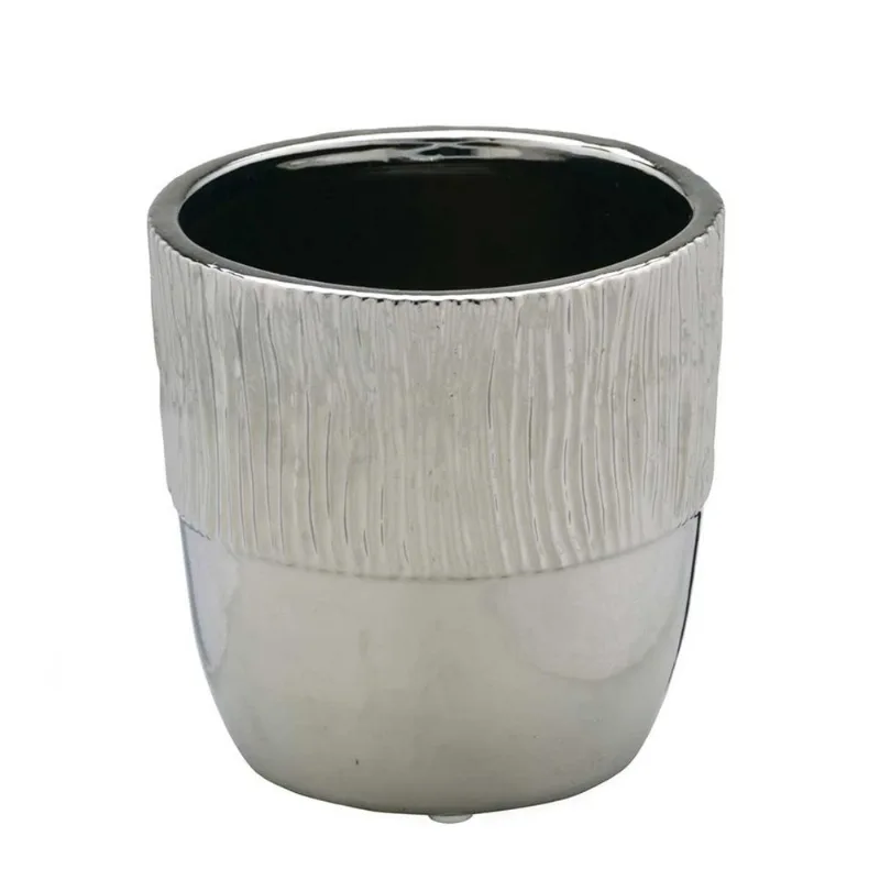 Vaso Decorativo de Cerâmica 13x13x13cm Mabruk - Mabruk