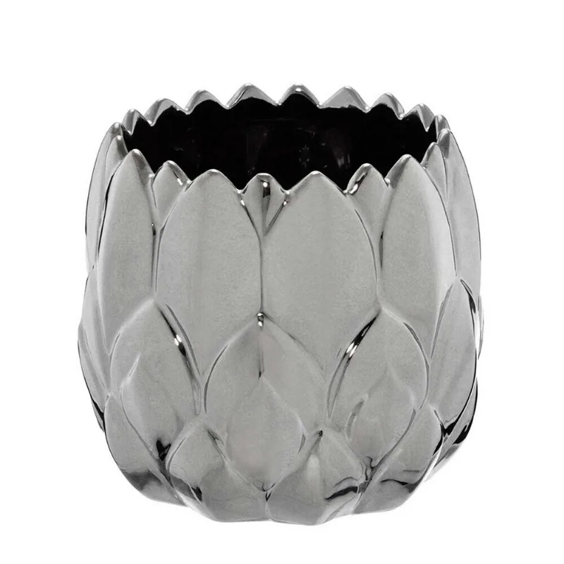 Vaso Decorativo de Cerâmica 18,5x18,5x17cm Mabruk